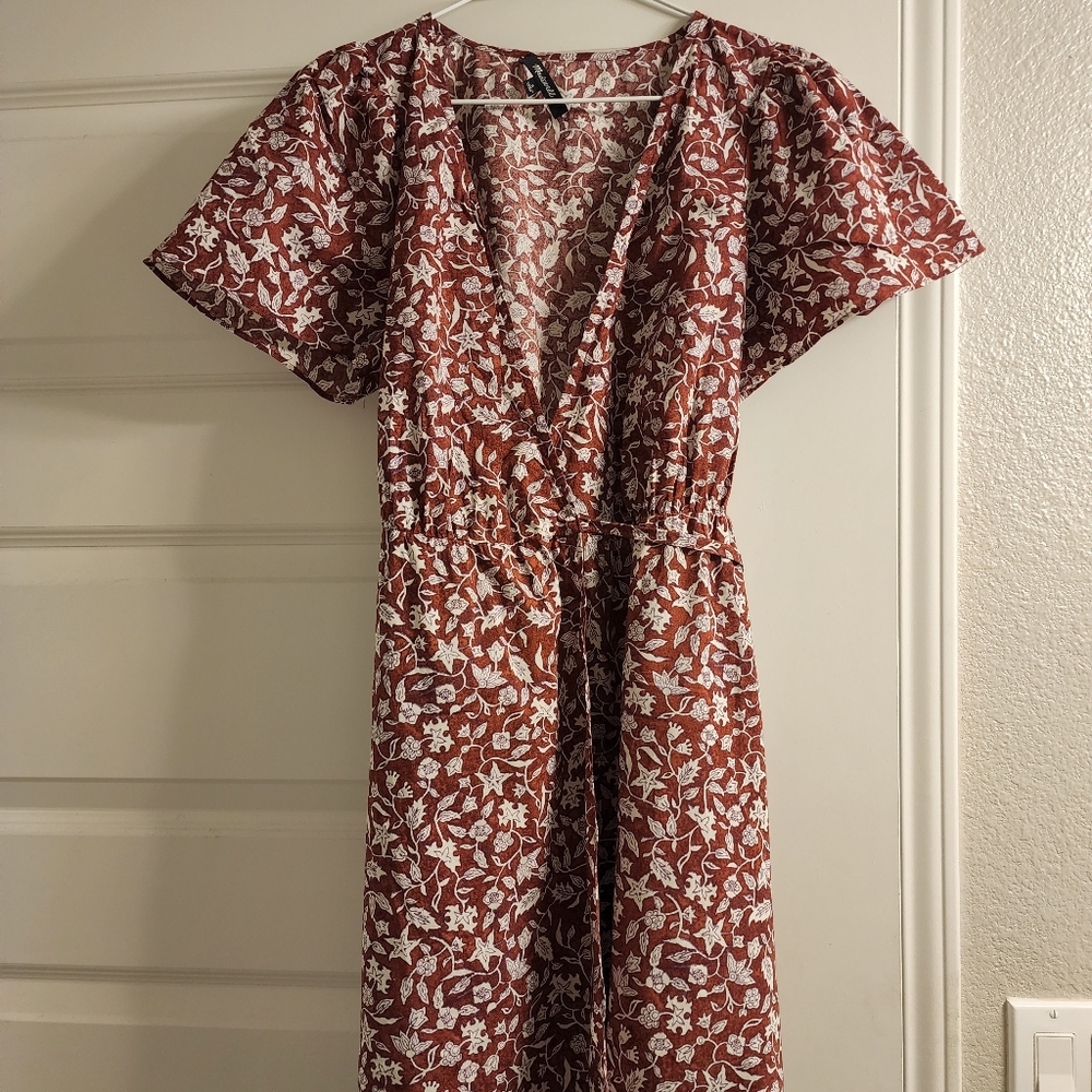 MADEWELL Midi Wrap Dress